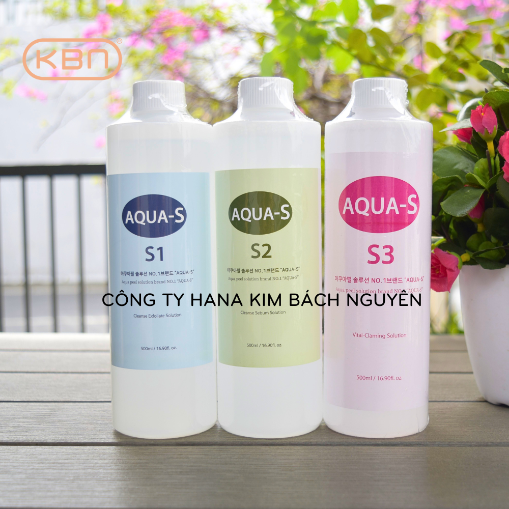Dưỡng Chất S1 AHA Dưỡng Chất Tẩy Tế Bào Chết Dành Cho Da Khô AQUA-S 500ml