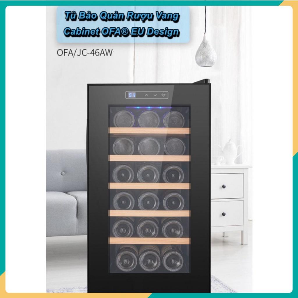 Tủ  đựng Vang bảo quản Cigar 12~18 Độ C Cabinet OFA️ EU Design