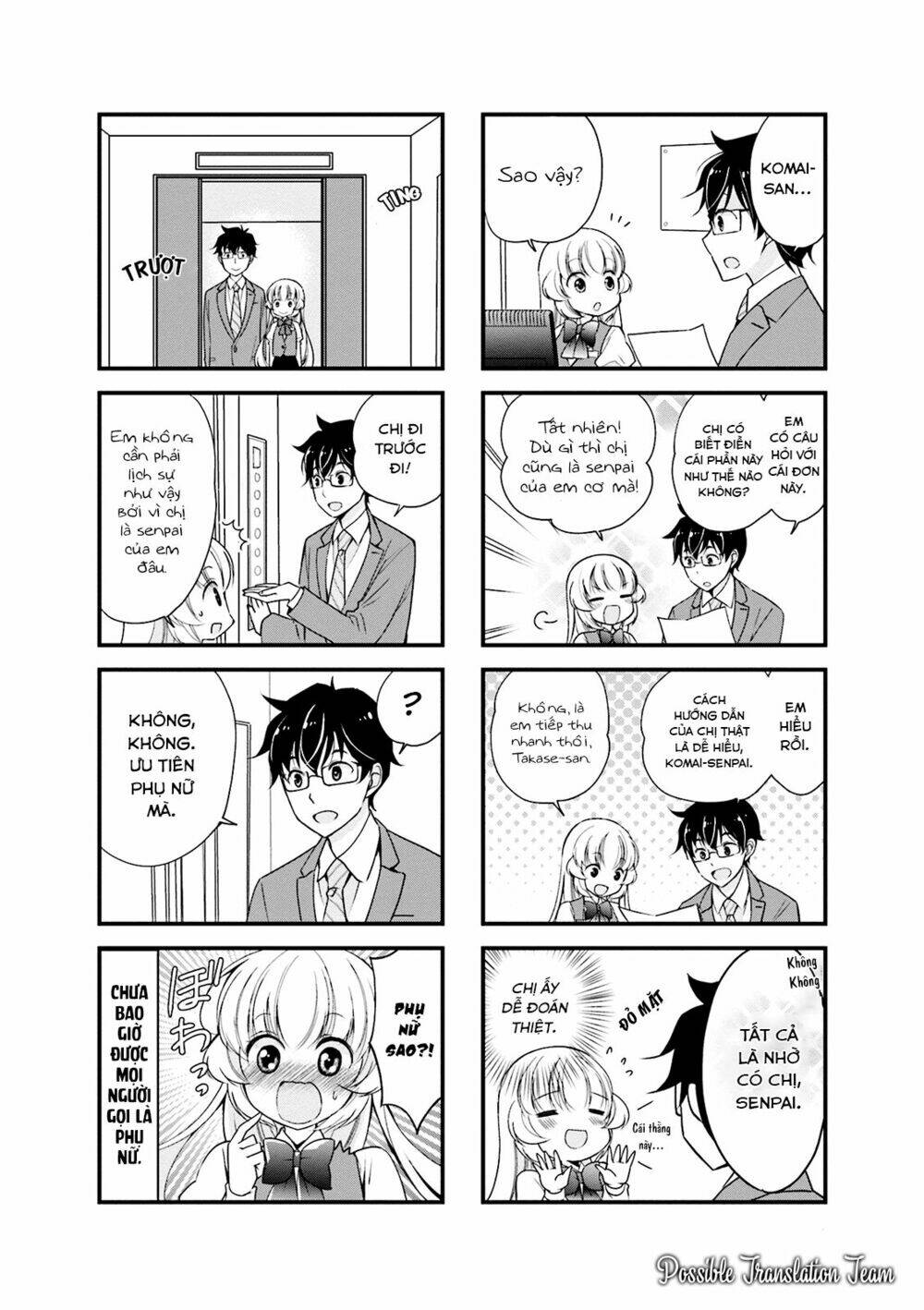 senpai nhỏ nhắn của tôi rất dễ thương chapter 6 5