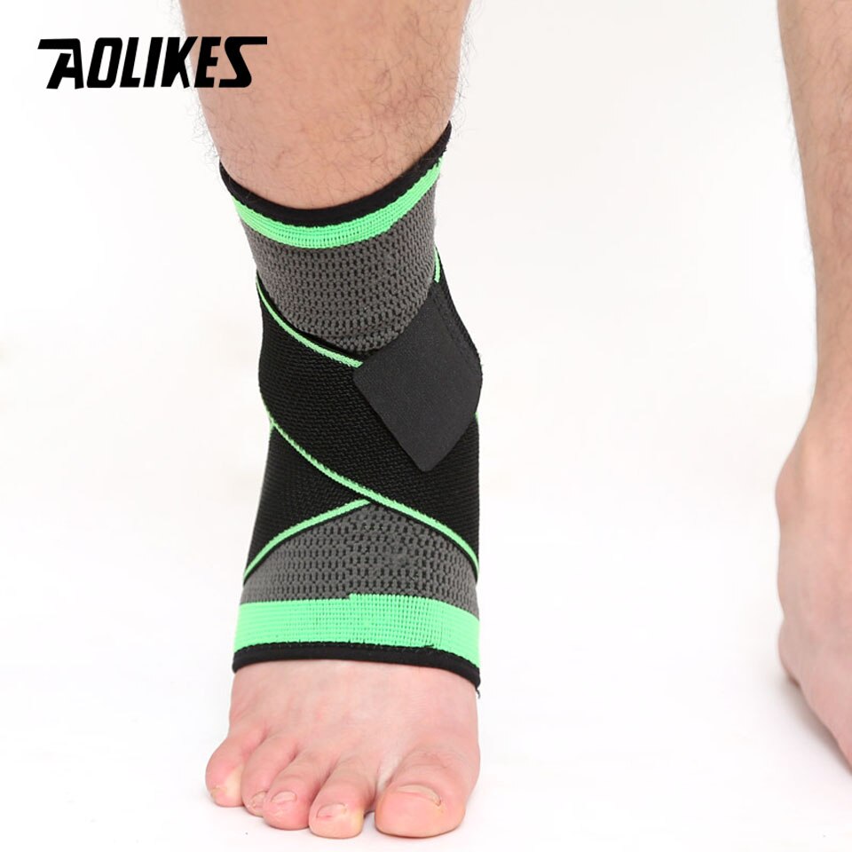 Bộ 2 băng thun bảo vệ mắt cá chân AOLIKES A-7529 Taekwondo Pressurized elastic ankle