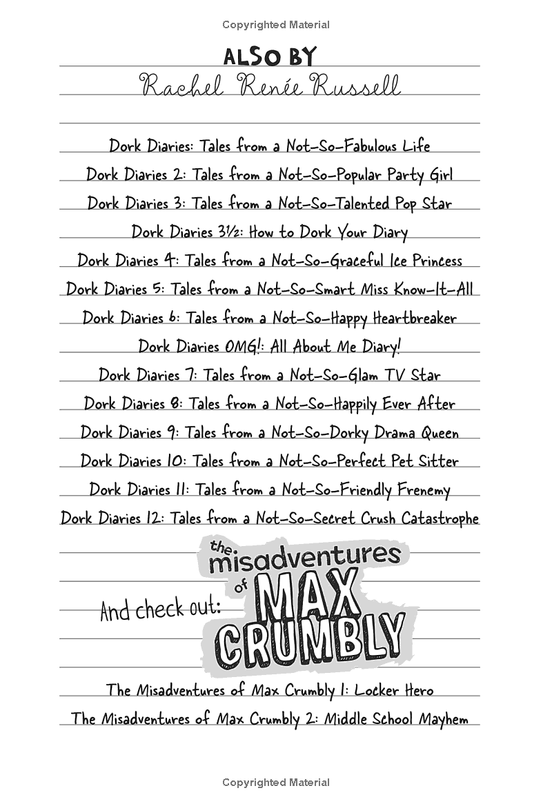 Dork Diaries 13