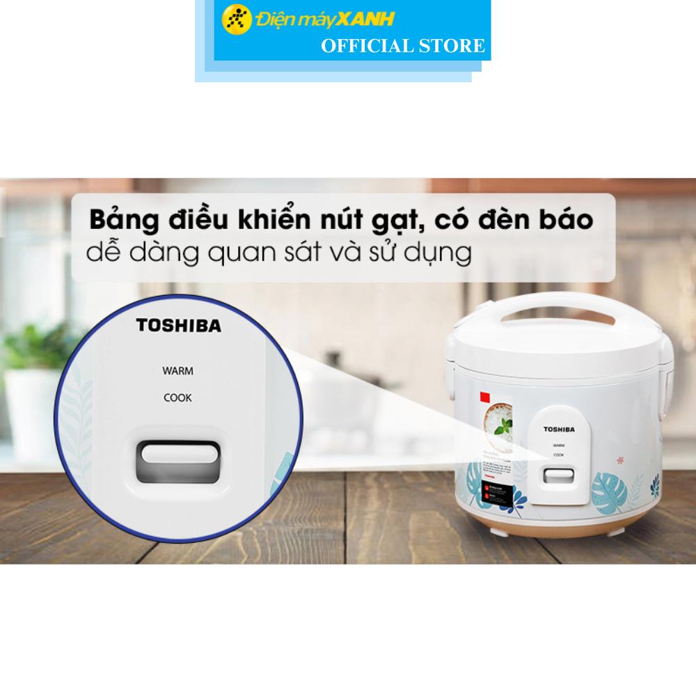 Nồi cơm nắp gài Toshiba 1 lít RC-10JH2PV(B) Hàng Chính Hãng