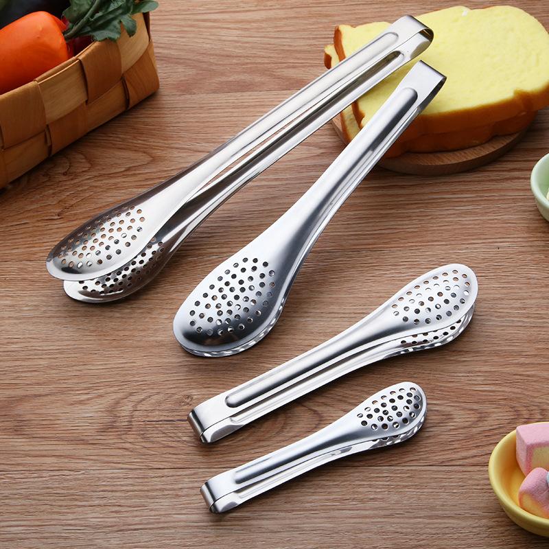 Kẹp Gắp Thức Ăn Cách Nhiệt Bằng Chất Liệu Thép Không Gỉ