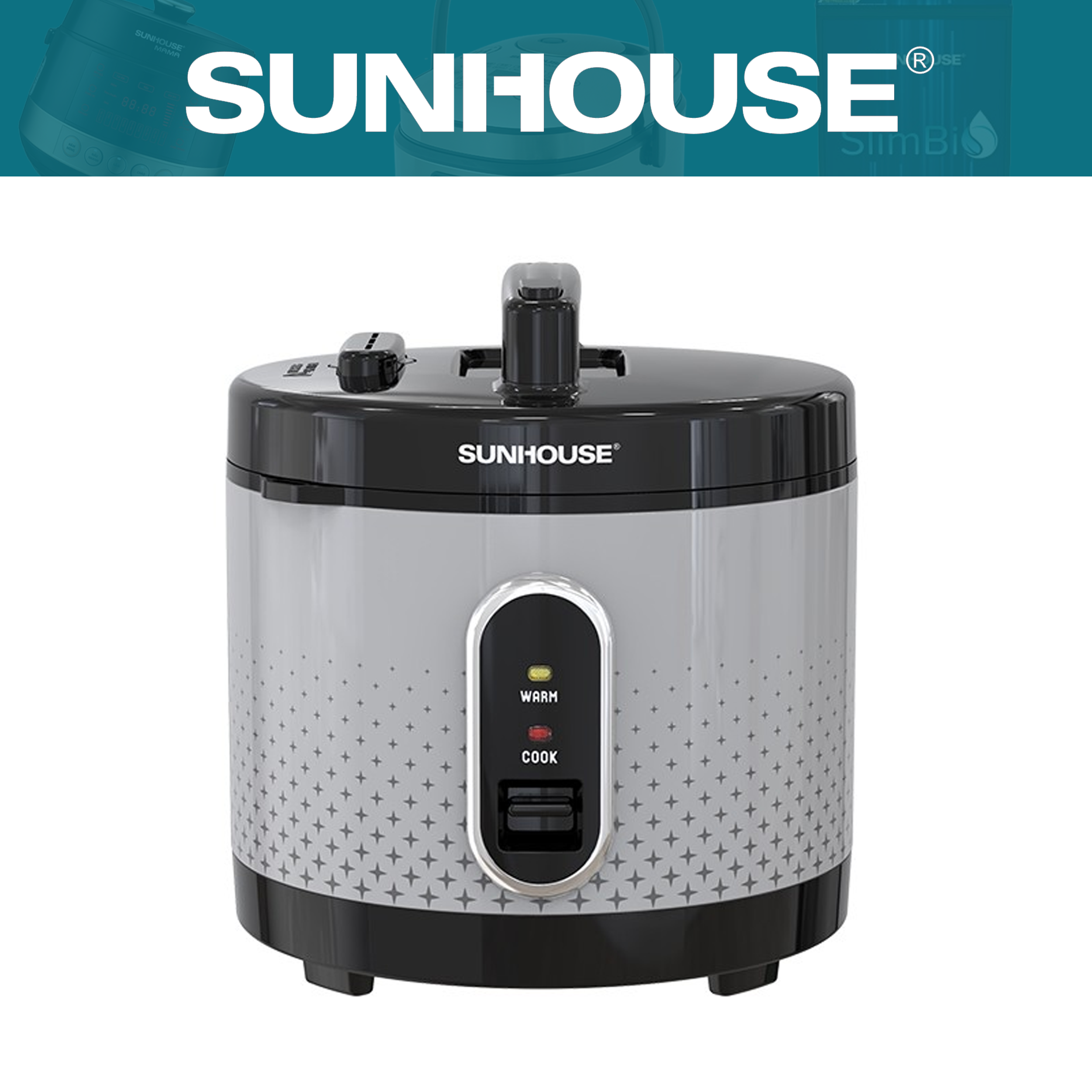 Nồi cơm điện 3L SUNHOUSE SHD8306 - Hàng chính hãng