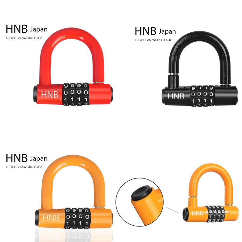 Ổ Khóa HNB Japan 4 Số Chữ U Nhật Bản