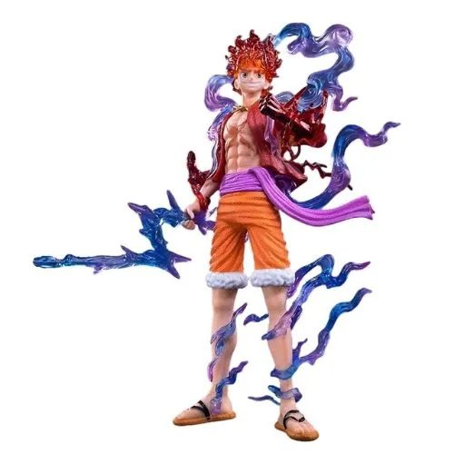 Mô hình One Piece : Mô hình Luffy Gear 5 Nika đỏ Cao 28cm