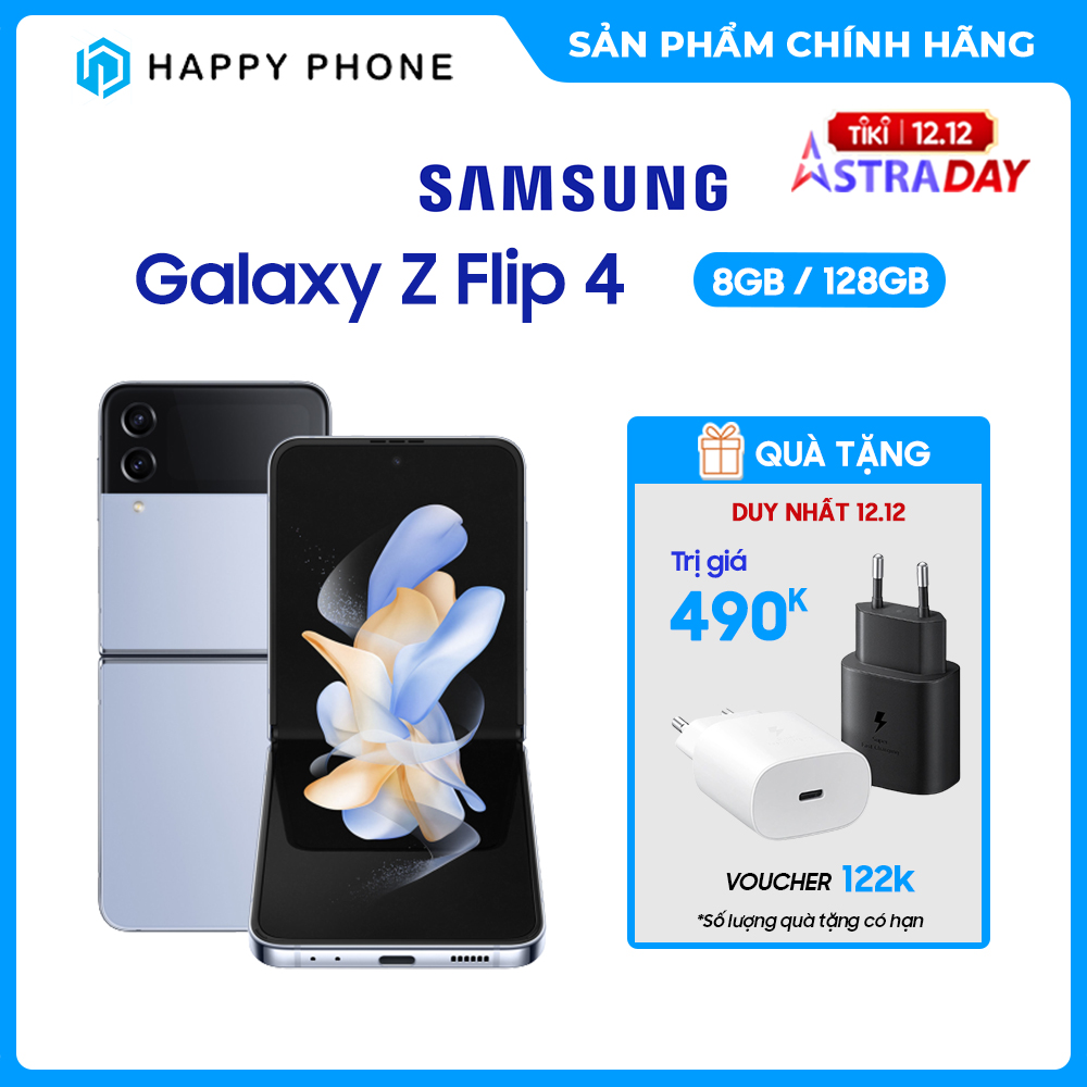 Điện Thoại Samsung Galaxy Z Flip 4 (8GB/128GB) - Hàng Chính Hãng - Đã kích hoạt bảo hành điện tử