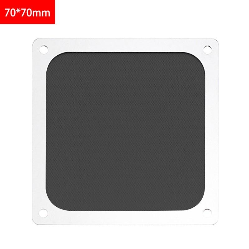 HSV Magnetic Dust Filter Dustproof Mesh Fan Cover Net Grill Guard with Hole for PC Computer Case Cooling Fan