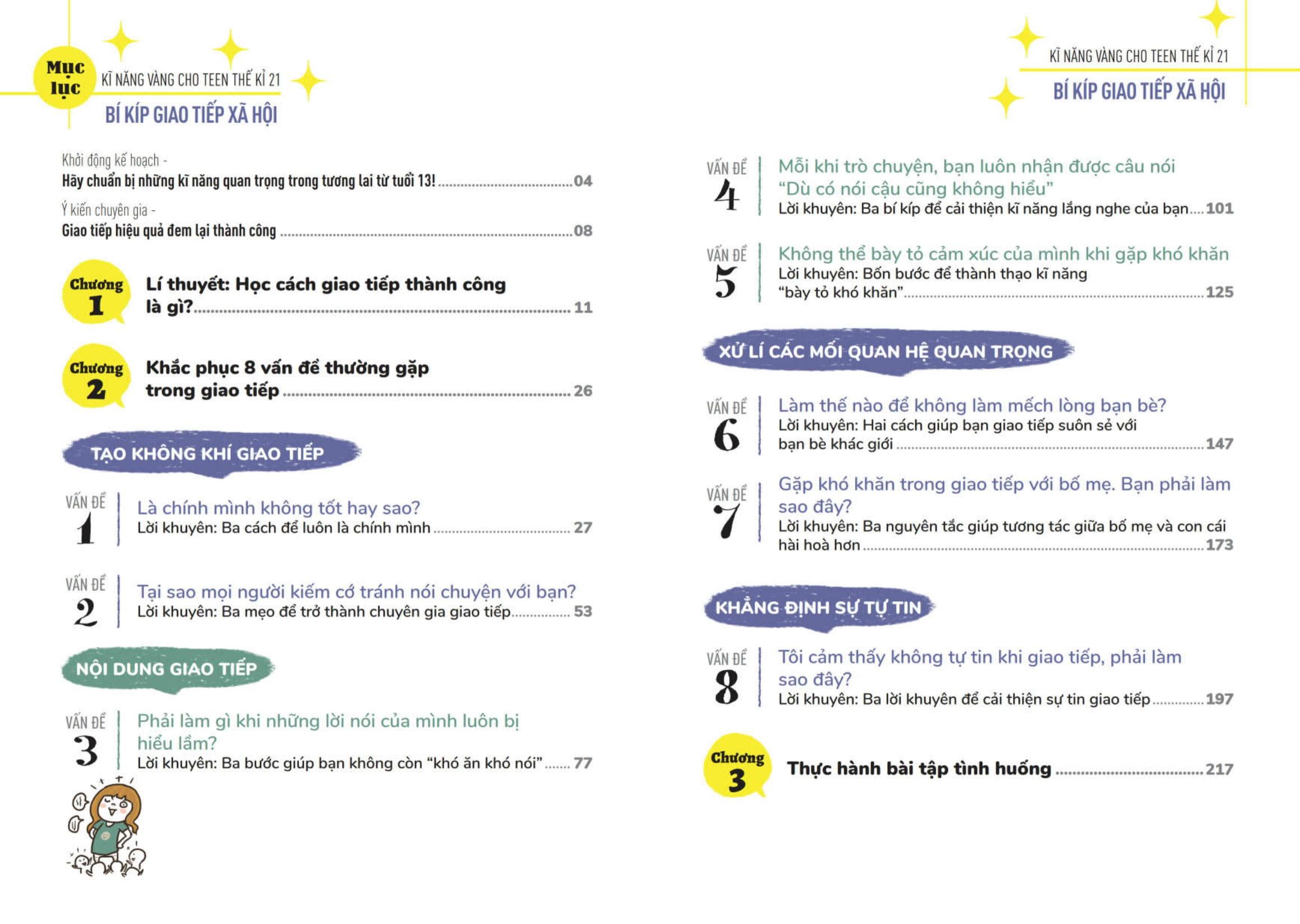 Sách - Kĩ Năng Vàng Cho Teen Thế Kỉ 21 - Bí Kíp Giao Tiếp Xã Hội
