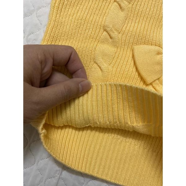 Áo len cho bé gái Áo len bé gái hàn quốc vặn thừng đính nơ xinh xắn điệu đà chất liệu dày dặn dành cho bé từ 6-18kg