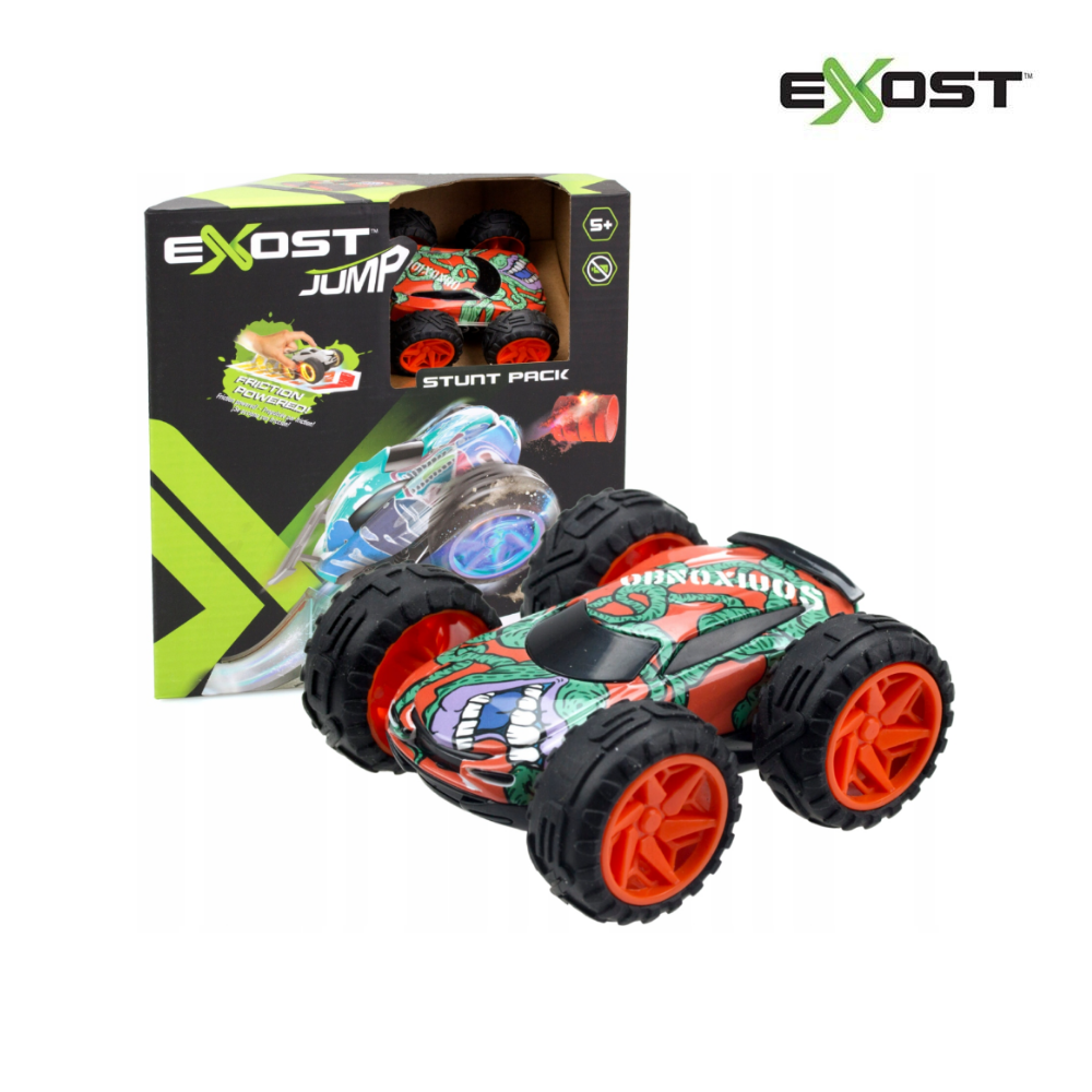 TiNiStore-Đồ chơi xe trớn nhào lộn kèm phụ kiện Jump Stunt Flip 1 Exost 20621001