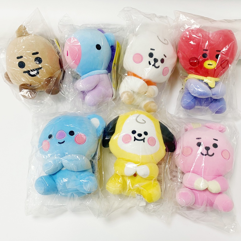 Thú nhồi bông BTS BT21 baby sitting ngồi 20cm