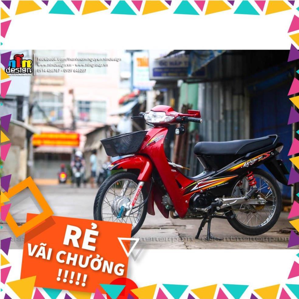 Tem Rời Wave Nhỏ Mẫu Wave S Đỏ Đen
