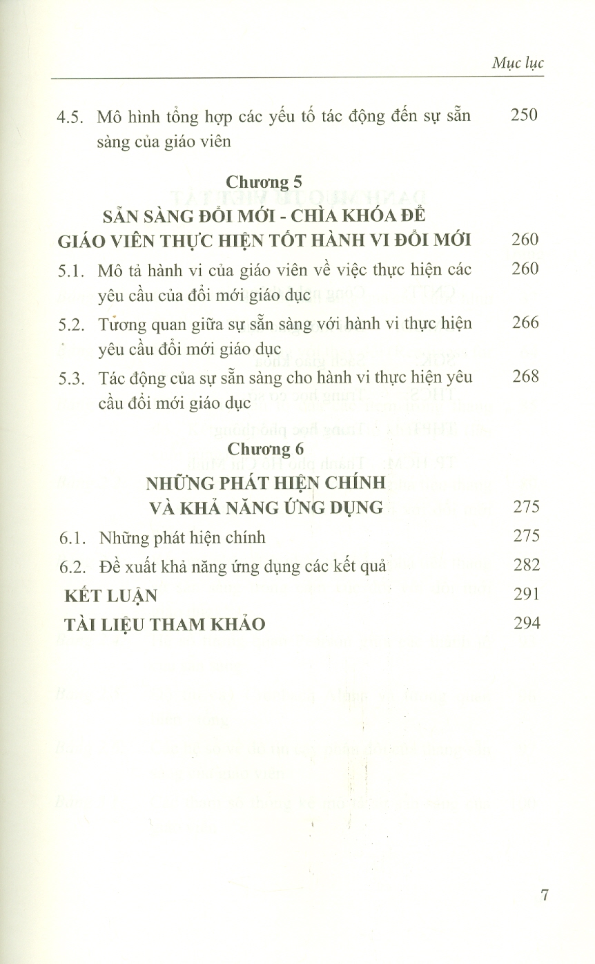 Sẵn Sàng Thay Đổi Của Giáo Viên - Bệ Đỡ Cho Thành Công Của Đổi Mới Giáo Dục (Sách chuyên khảo)