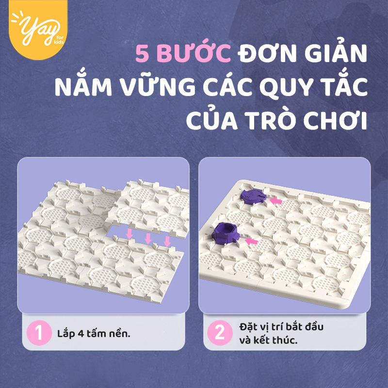 Trò Chơi Xếp Hình Logic 3D - Mê Cung Vũ Trụ Mideer