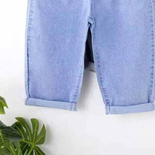 Quần jeans ngố trái tim bé gá 9-16 tuổi