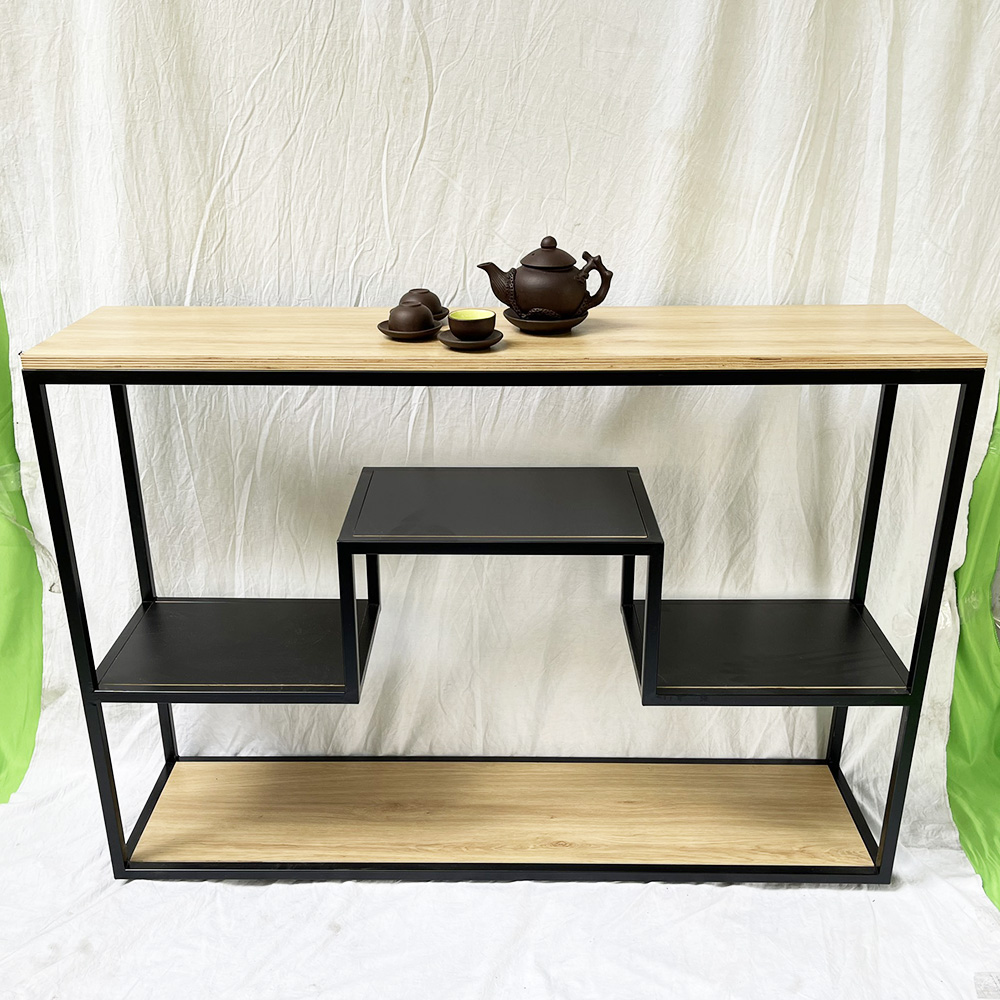 Bàn trang trí, bàn console KAZI gỗ Plywood khung sắt Juno sofa CSTCT041 120x30x81 cm