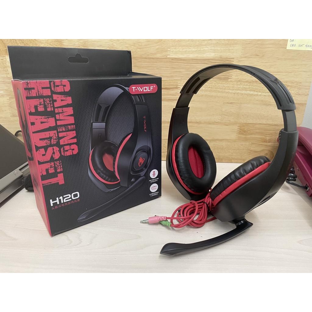 HEADPHONE TAI NGHE GAMING T-WOLF H120 (BH 6 Tháng)