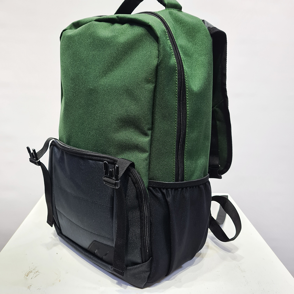 ( XEM VIDEO ) Balo nam nữ thời trang Hàn quốc để được laptop 14in du lịch chống thấm nước 111 BEE GEE ( NẮP CÓ 2 NỊT )