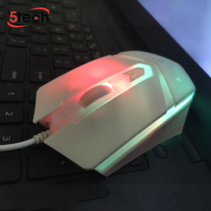Chuột máy tính chơi game có đèn LED cực đẹp, bền có độ nhạy cao