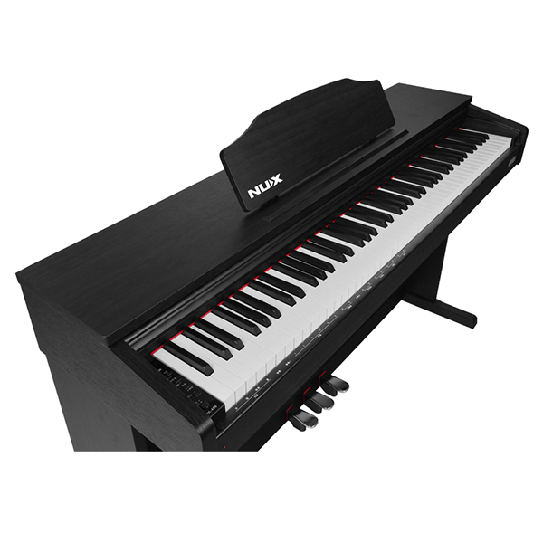 Đàn Piano điện cao cấp/ Home Digital Piano - Nux WK-400 (WK400) - Màu đen (gỗ) - Hàng chính hãng