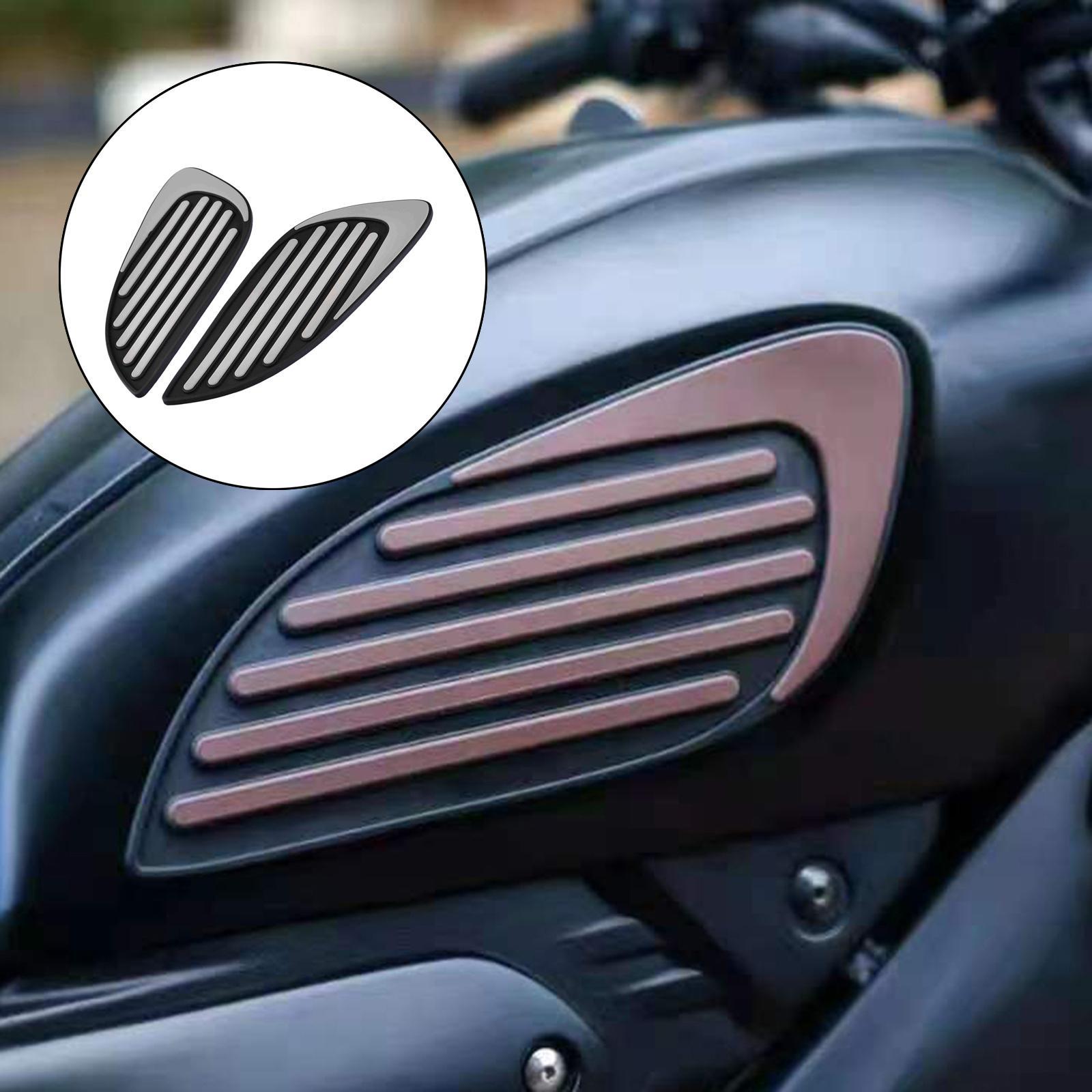 Fuel Tank Sticker Knee Pads Decal Accessories for  XSR155 Models Black