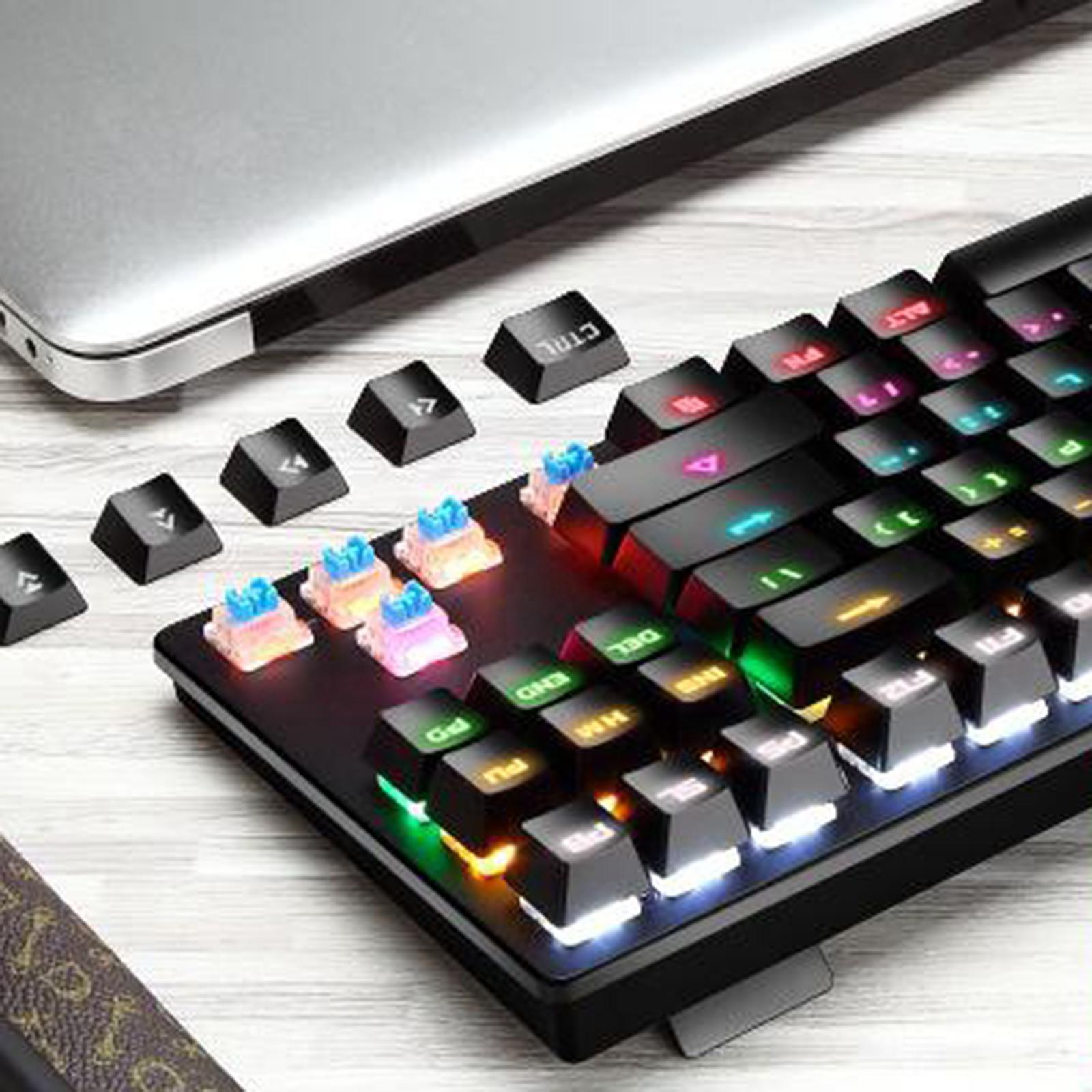K550 Mechanical Gaming Keyboard Wired Keyboard 87 Keys RGB Backlit