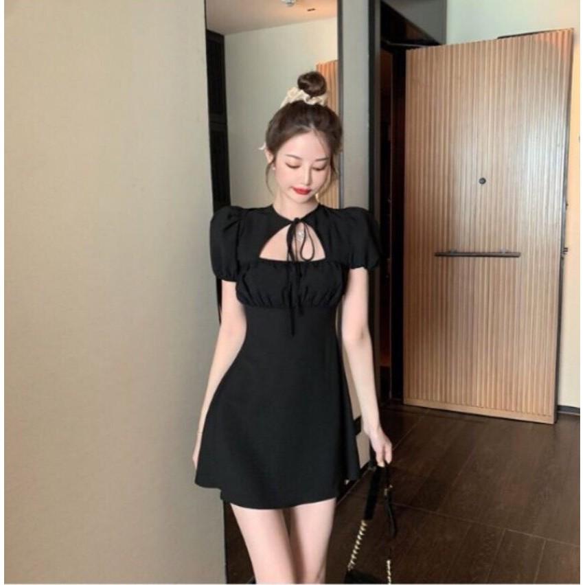 ĐẦM XÒE NỮ TAY PHỒNG THỜI TRANG CAO CẤP XINH XẮN QC