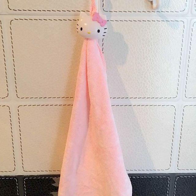 KHĂN LAU TAY HOẠT HÌNH KITTY