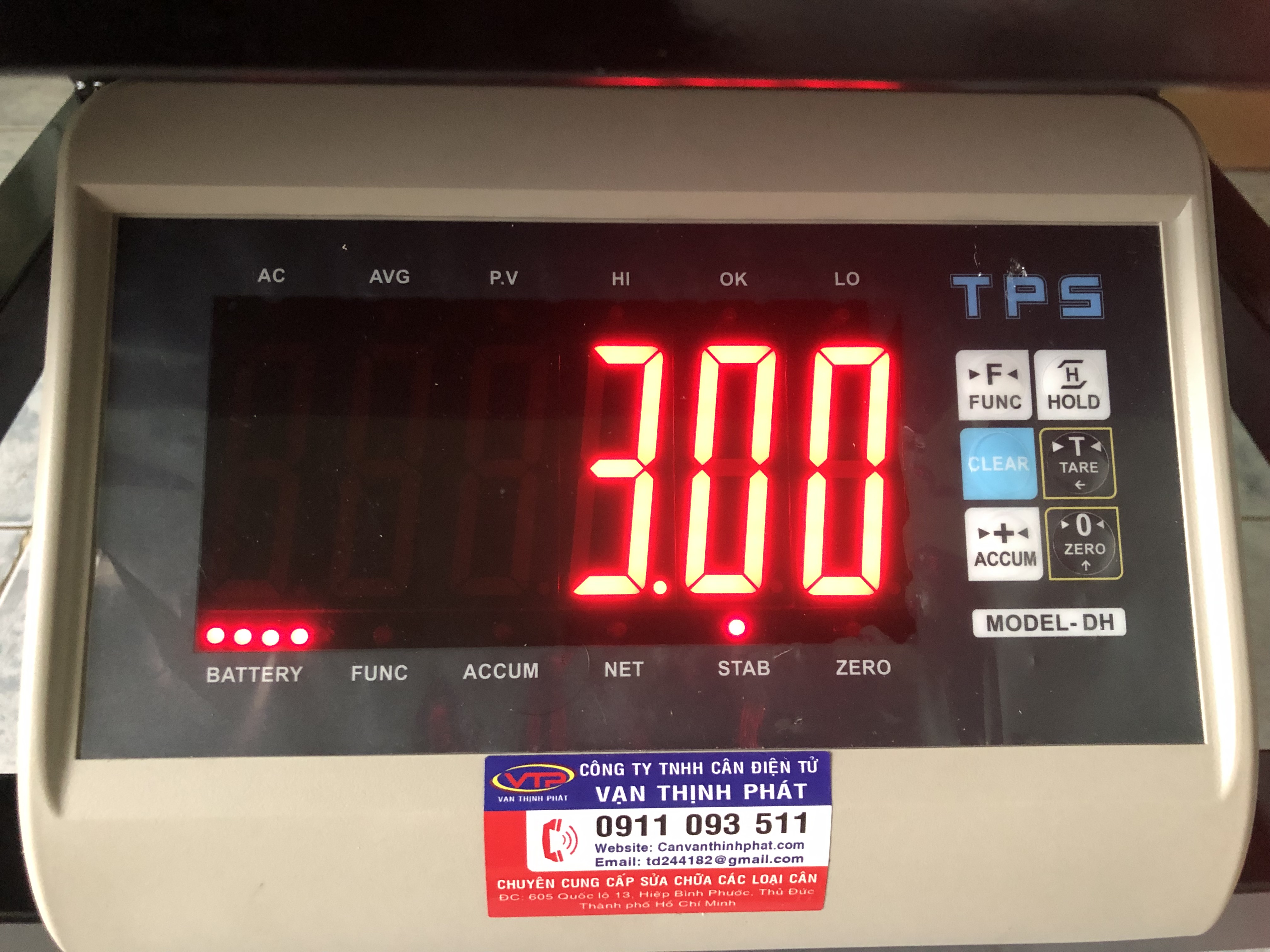 Bộ Chỉ Thị TPS-DH