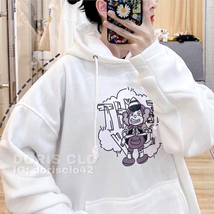 ÁO HOODIE - ÁO KHOÁC NỈ NGOẠI TAY PHỒNG