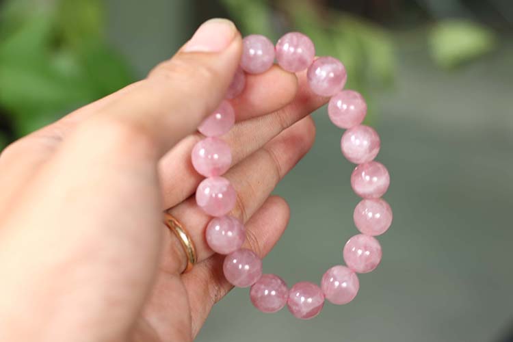 Thạch Anh Hồng Brazil Vip Aaa 12mm Ngọc Quý Gemstones VT134