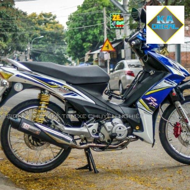 Tem rời Axelo trắng xanh mới