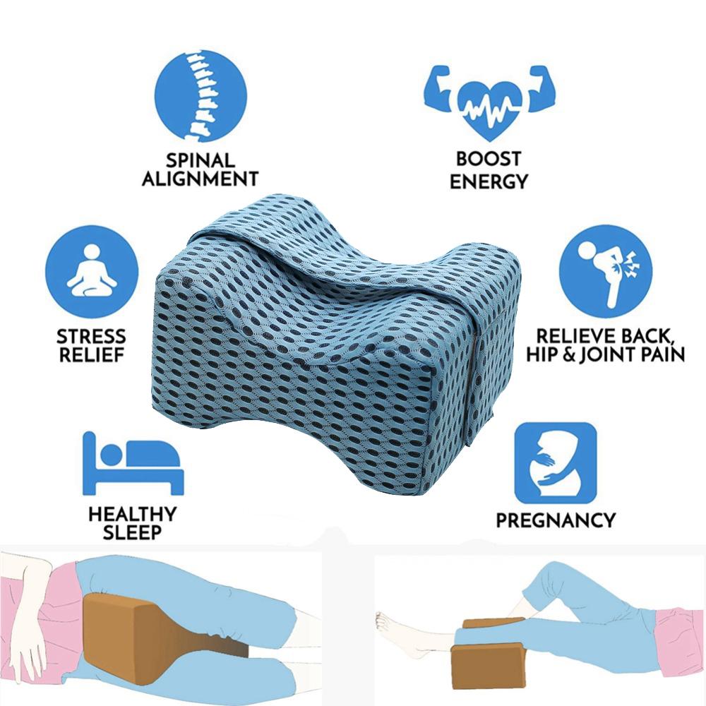 Mút Nêm Ngủ Đầu Gối Gối Cho Bên Đèn Ngủ Đau Lưng Đau Thần Kinh Tọa Giảm Mang Thai Mẹ Gối Tựa Lưng Chân Đệm