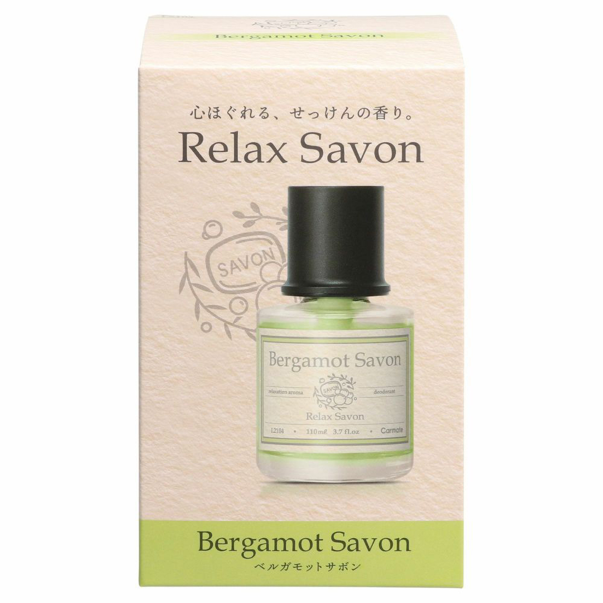 Nước Hoa Ô Tô CARMATE Relax Savon L2104 Bergamot Savon 110ml - Nhập Khẩu Chính Hãng