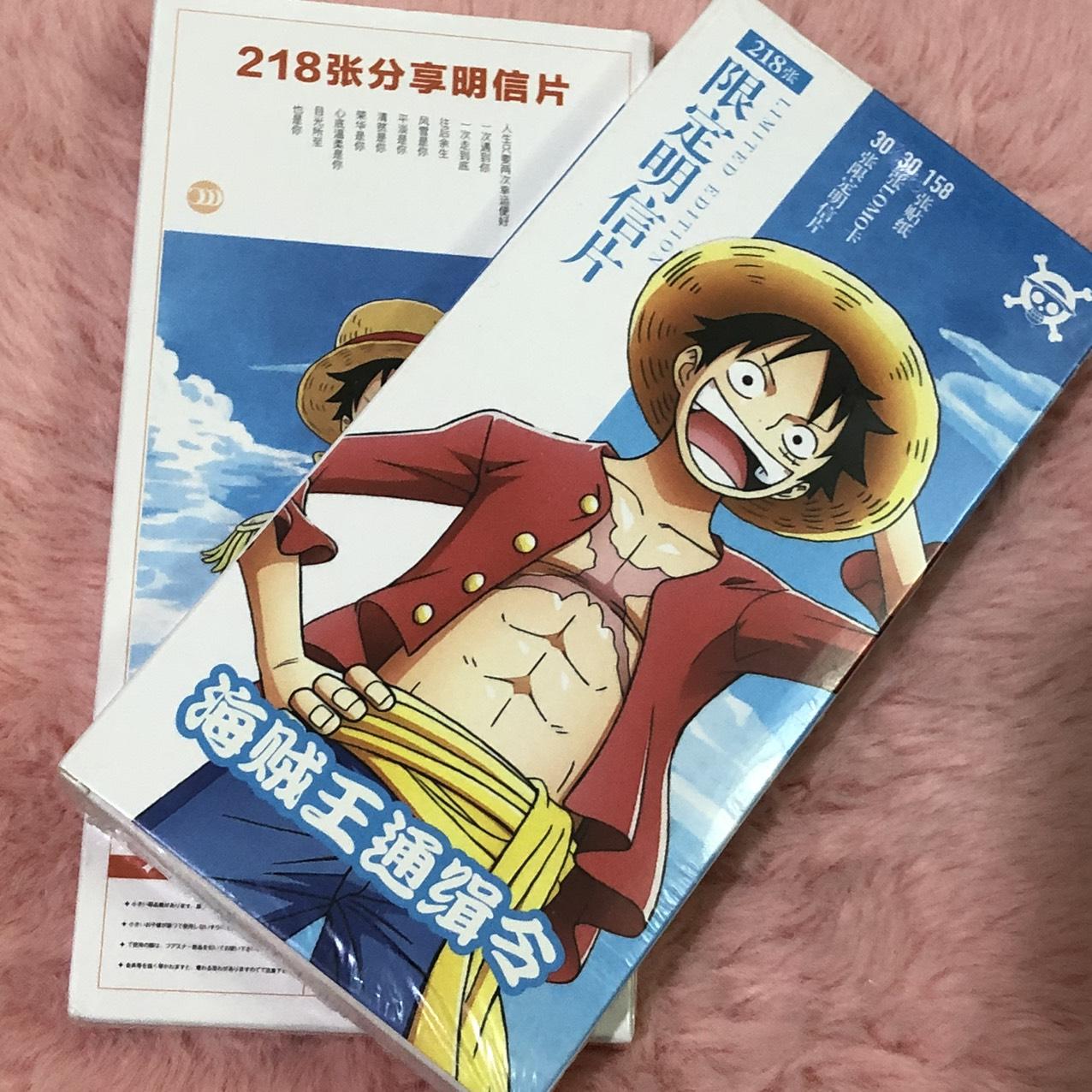 Hộp ảnh Postcard anime One Piece Đảo hải tặc ver new tặng ảnh VCone