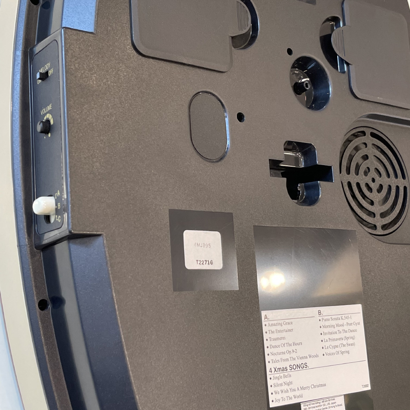 Đồng hồ Rhythm 4MJ895WD23 Kt 34.5 x 55.0 x 9.9cm, 2.3kg Vỏ nhựa