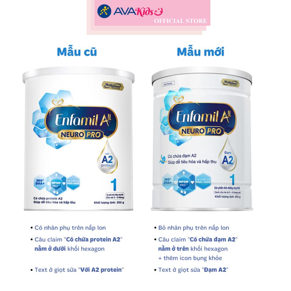 Sữa bột Enfamil A2 Neuropro Infant Formula số 1 350g (0 - 6 tháng)- Hàng chính hãng