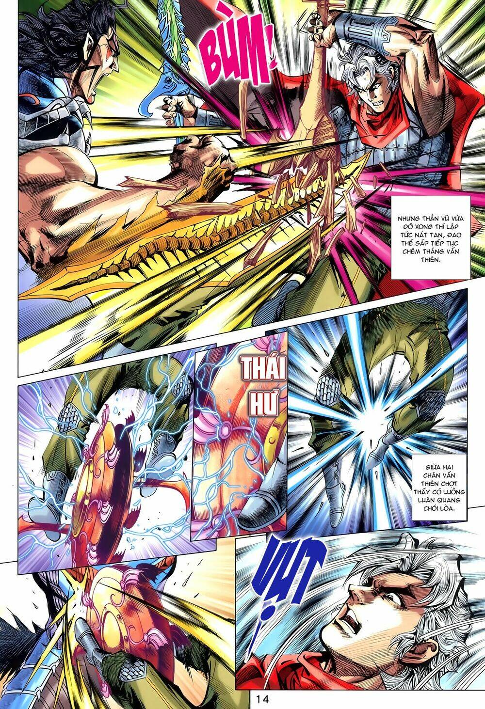 thần binh vấn thiên chapter 27 13