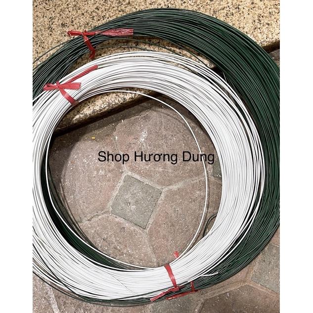 Dây thép bọc nhựa 2ly không gỉ dùng làm dây phơi quần áo