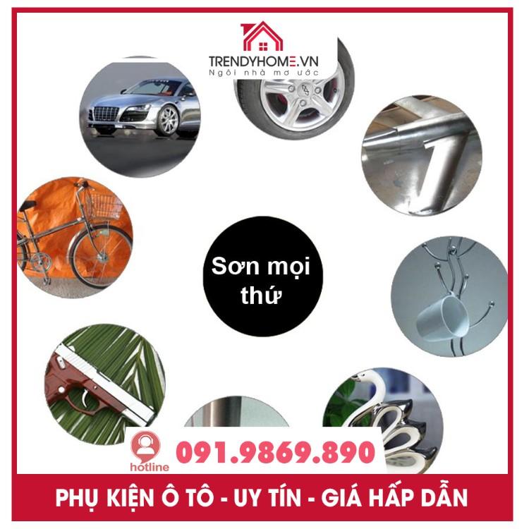 Bình Sơn Chrome Inox hóa bề mặt tránh rỉ Sét - Bóng Sáng siêu đẹp