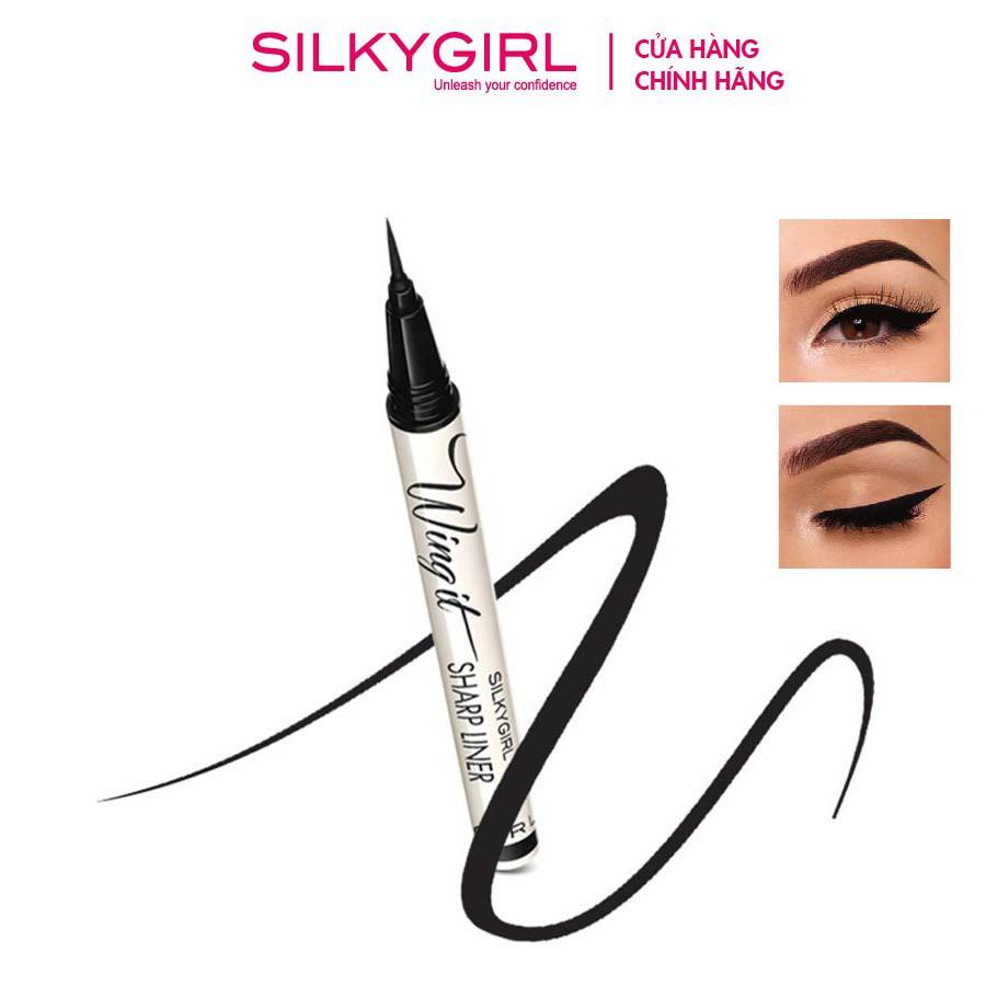 Kẻ Mắt Nước Silkygirl Wing It Sharp Eyeliner 0.5g