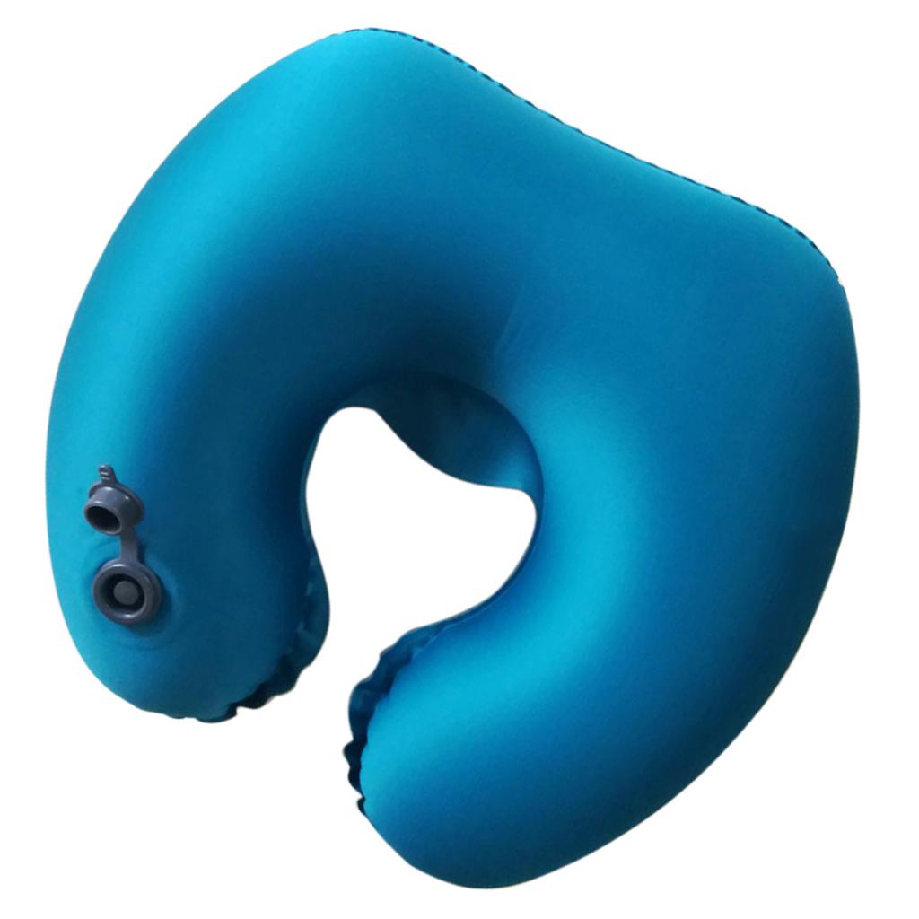 U Shaped Inflatable Pillow Travel Support Cushion