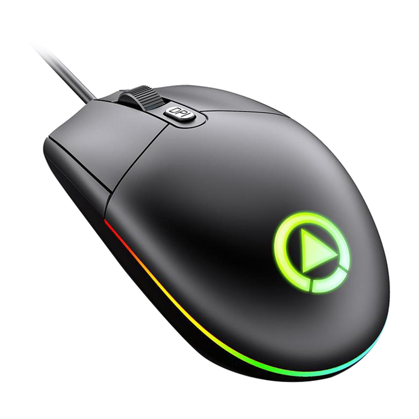 1600DPI LED Optical USB Gaming Mouse 4 Button Gamer Laptop PC Computer Mice