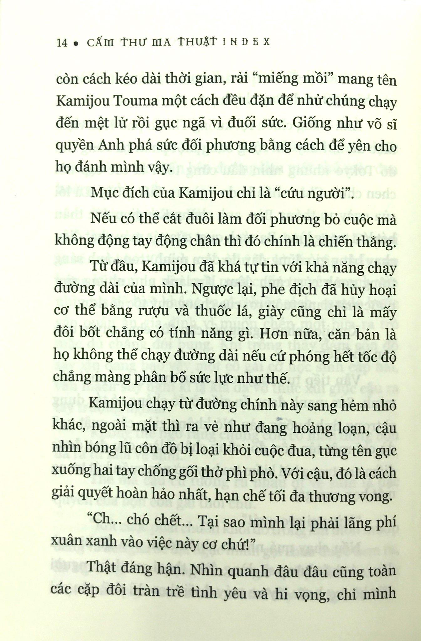 Sách Cấm Thư Ma Thuật Index (Tập 1) - Bản Thông Thường