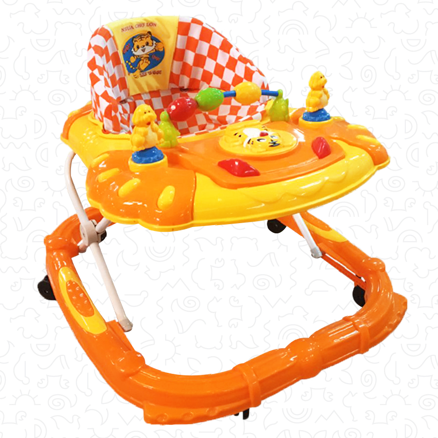 Xe Tập Đi Nhựa Chợ Lớn L4 Con Hổ Dành Cho Bé Từ 6 - 12 Tháng - M1637A-XTĐ