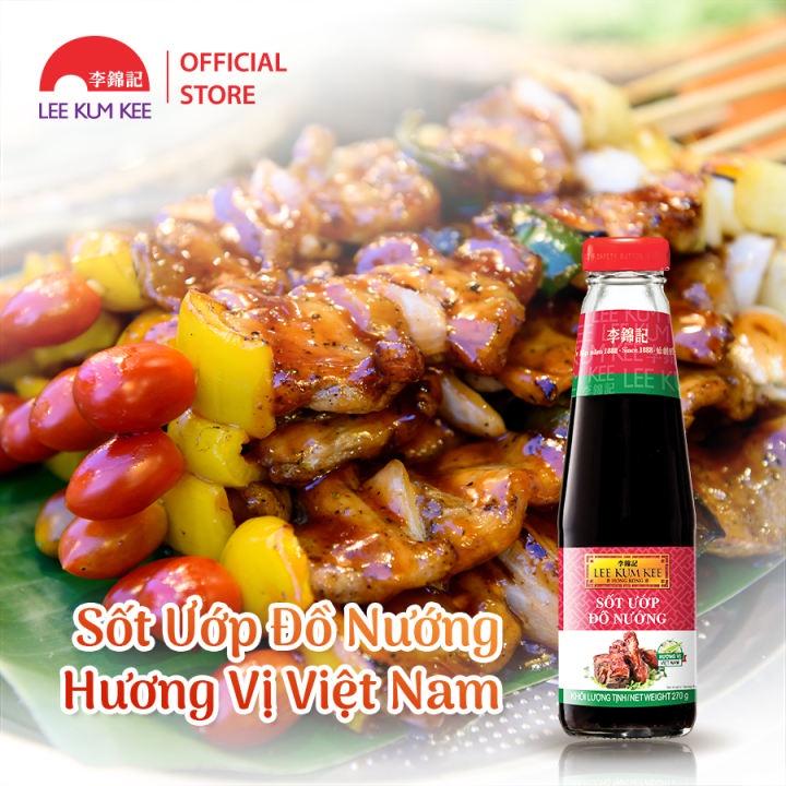 Xốt ướp đồ nướng hương vị Việt Nam Lee Kum Kee BBQ Sauce Vietnamese Taste 270g