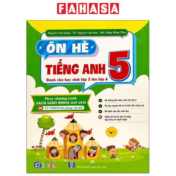 Sách - Ôn Hè Tiếng Anh 5 - Dành Cho Học Sinh Lớp 5 Lên Lớp 6