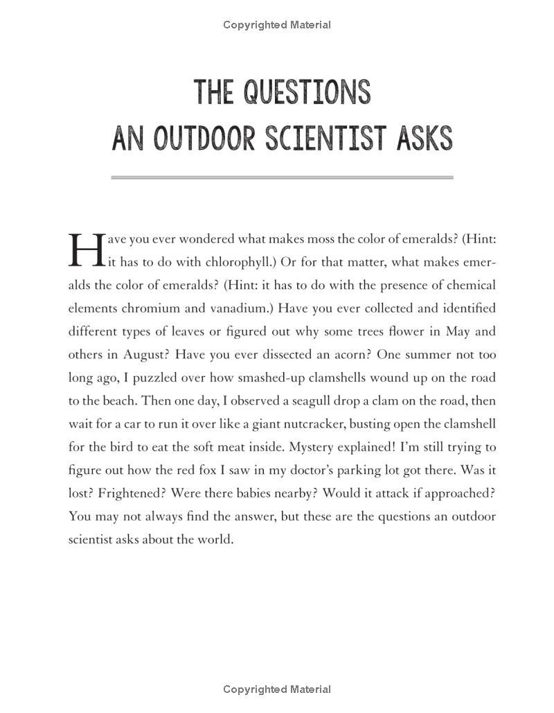 The Outdoor Scientist: The Wonder Of Observing The Natural World