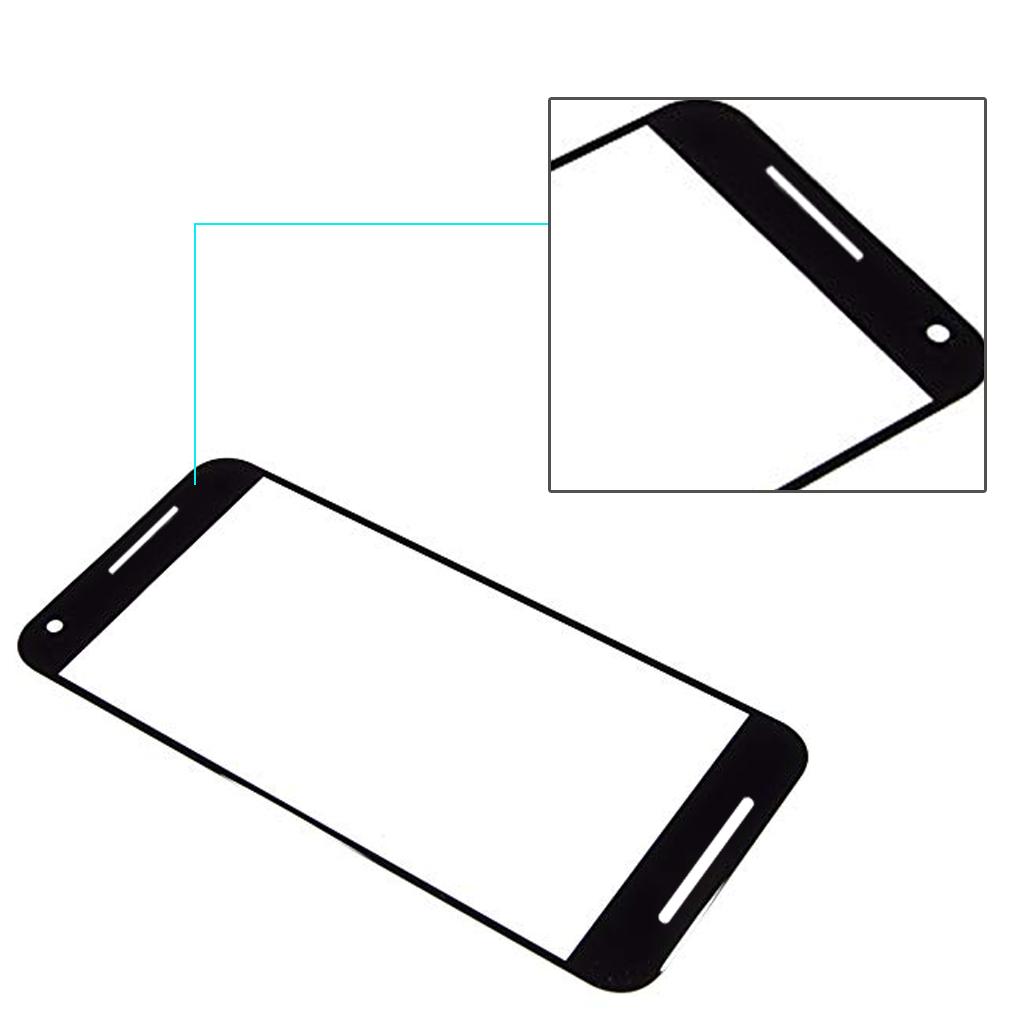 NEW Front Outer Glass Lens Screen Protector Replacement with UV Torch and Tools Repair Kit Compatible with Pixel 2 XL